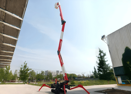 Elevador de lança em aranha de lagartas com isolamento (G-X23E)