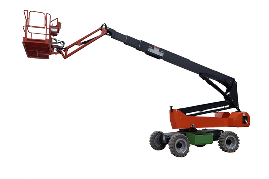 Plataforma Elevatória Telescópica Elétrica 28,6m 300kg (480 kg restrito)