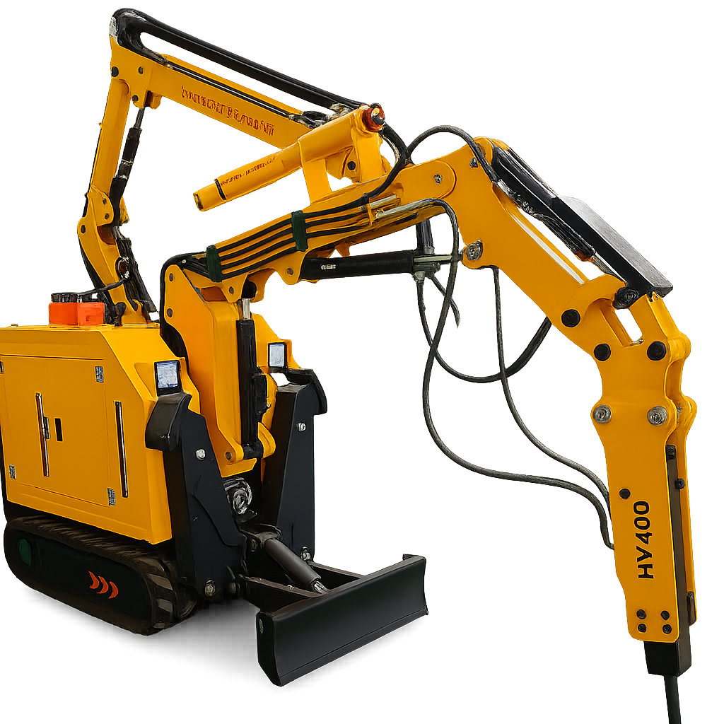 MINI ROBÔ DE DEMOLIÇÃO