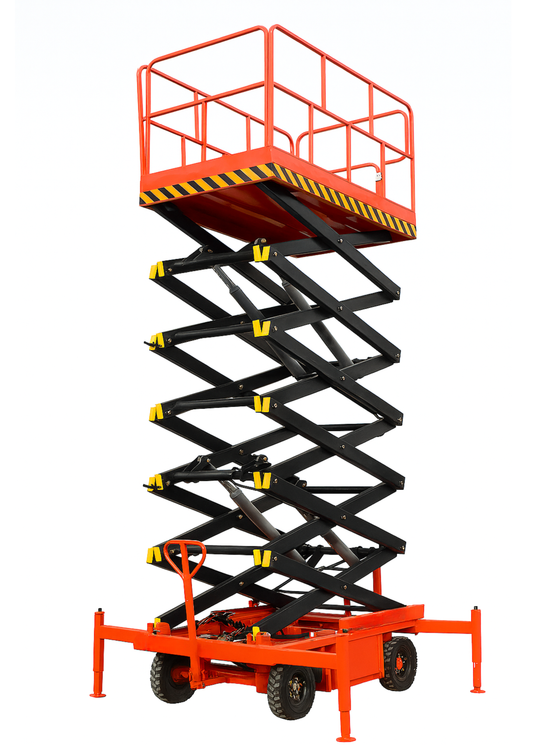 Plataforma Elevatória Tipo Tesoura Móvel 4 metros 500kg