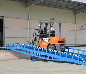 Rampa de carregamento móvel 12 toneladas