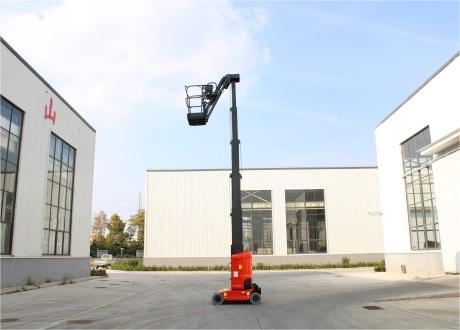 ELEVADOR DE MASTRO VERTICAL AUTOPROPULSADO COM LANÇA 11.2M 200KG