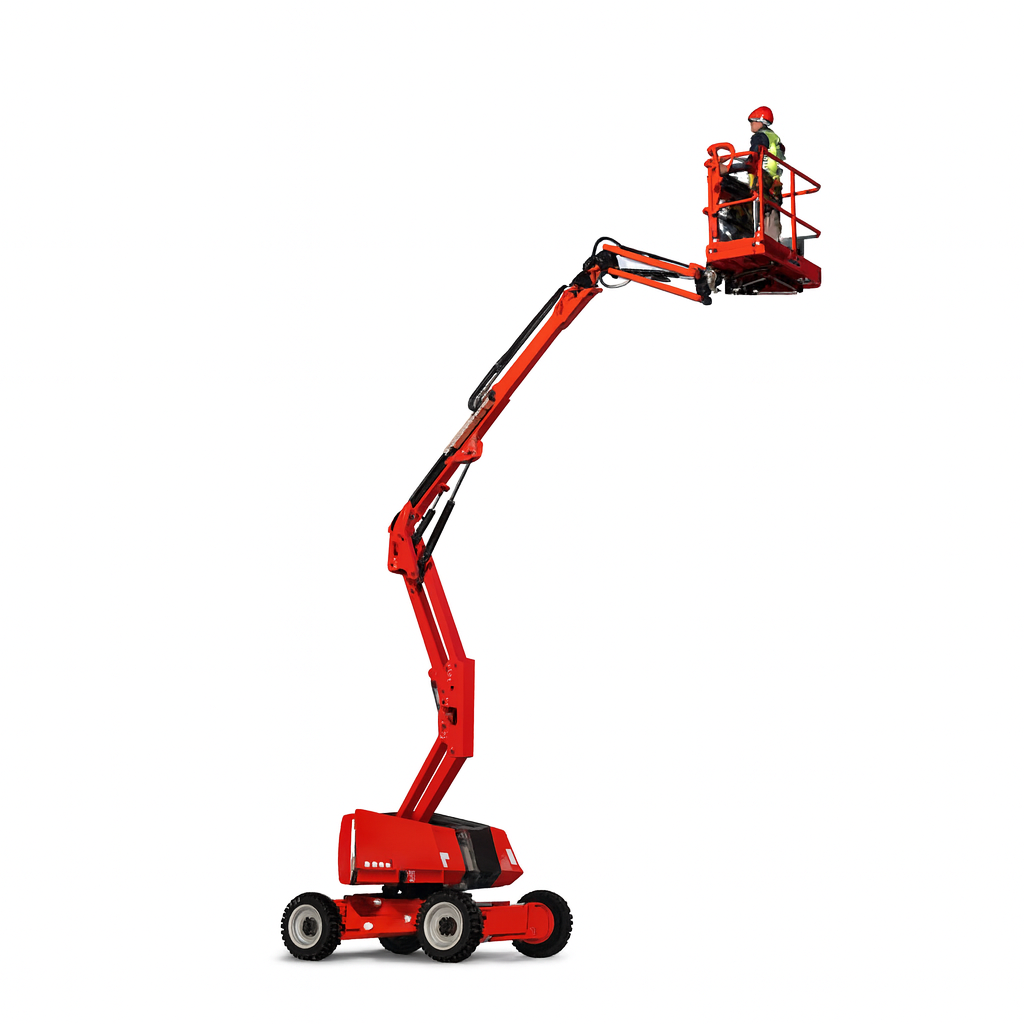 Plataforma Elevatória Telescópica Elétrica 28,6m 300kg (480 kg restrito)