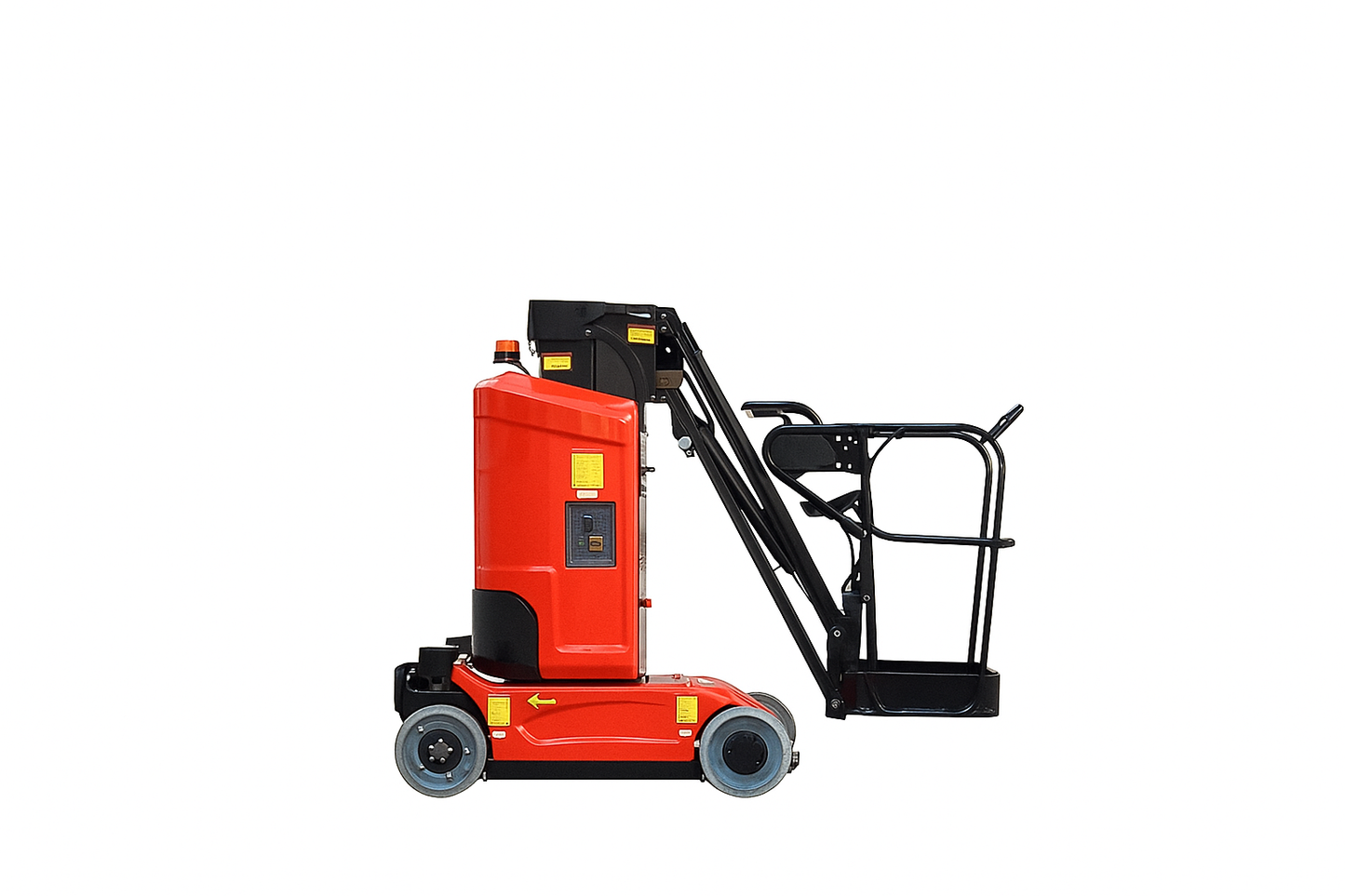 ELEVADOR DE MASTRO VERTICAL AUTOPROPULSADO COM LANÇA