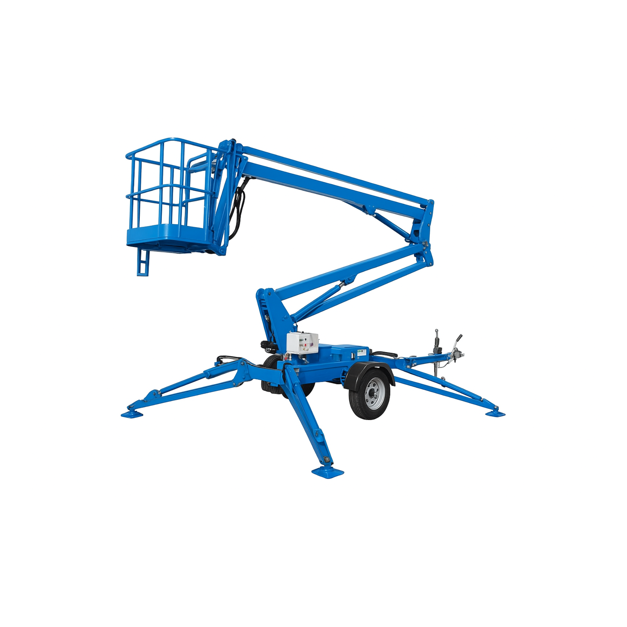 PLATAFORMA ELEVATÓRIA ARTICULADA REBOCÁVEL 10 METROS